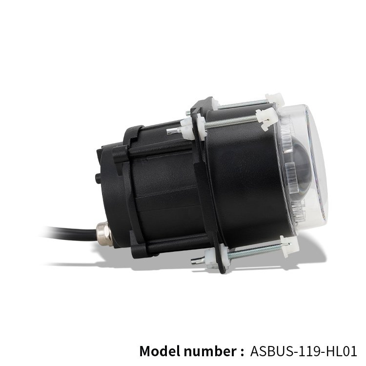 E9 R112 R7 Approved 85W 90MM 3.5 Inch LED Bus Headlamp Hi-Lo Beam w/Parking Light for buses,trucks,tractors