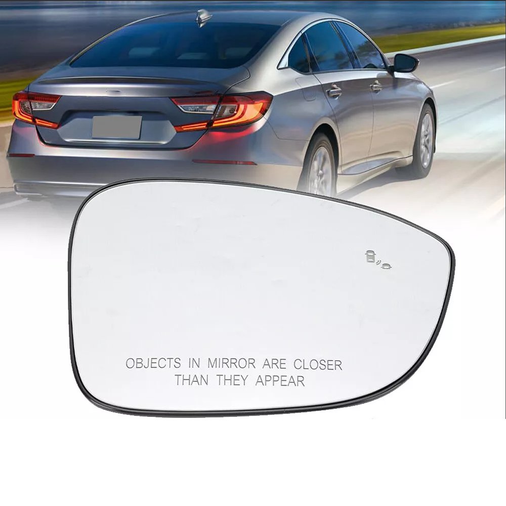 Outer Side Rearview Mirror Blue Glass Lens Blind Spot light For Honda Accord 2018-2023 USA version door side mirror car mirrors