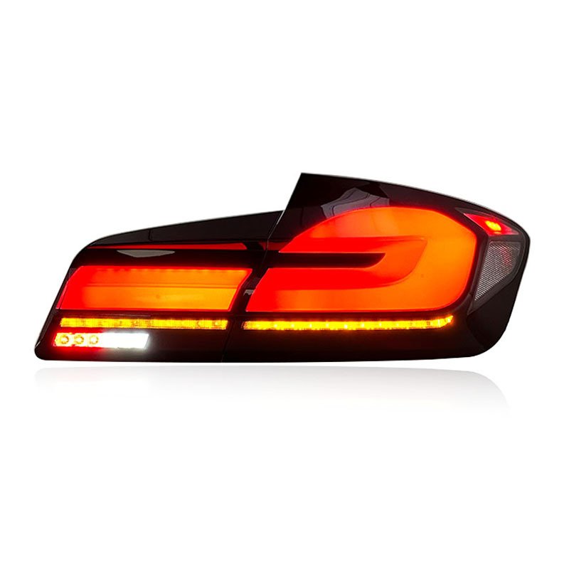 For 11-17 BMW 5 Series F10 Taillight Assembly F18 Modified with New LED Driving Flow Turn Signal