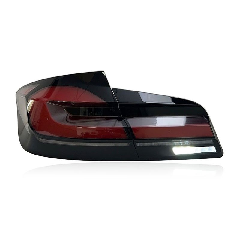 For 11-17 BMW 5 Series F10 Taillight Assembly F18 Modified with New LED Driving Flow Turn Signal