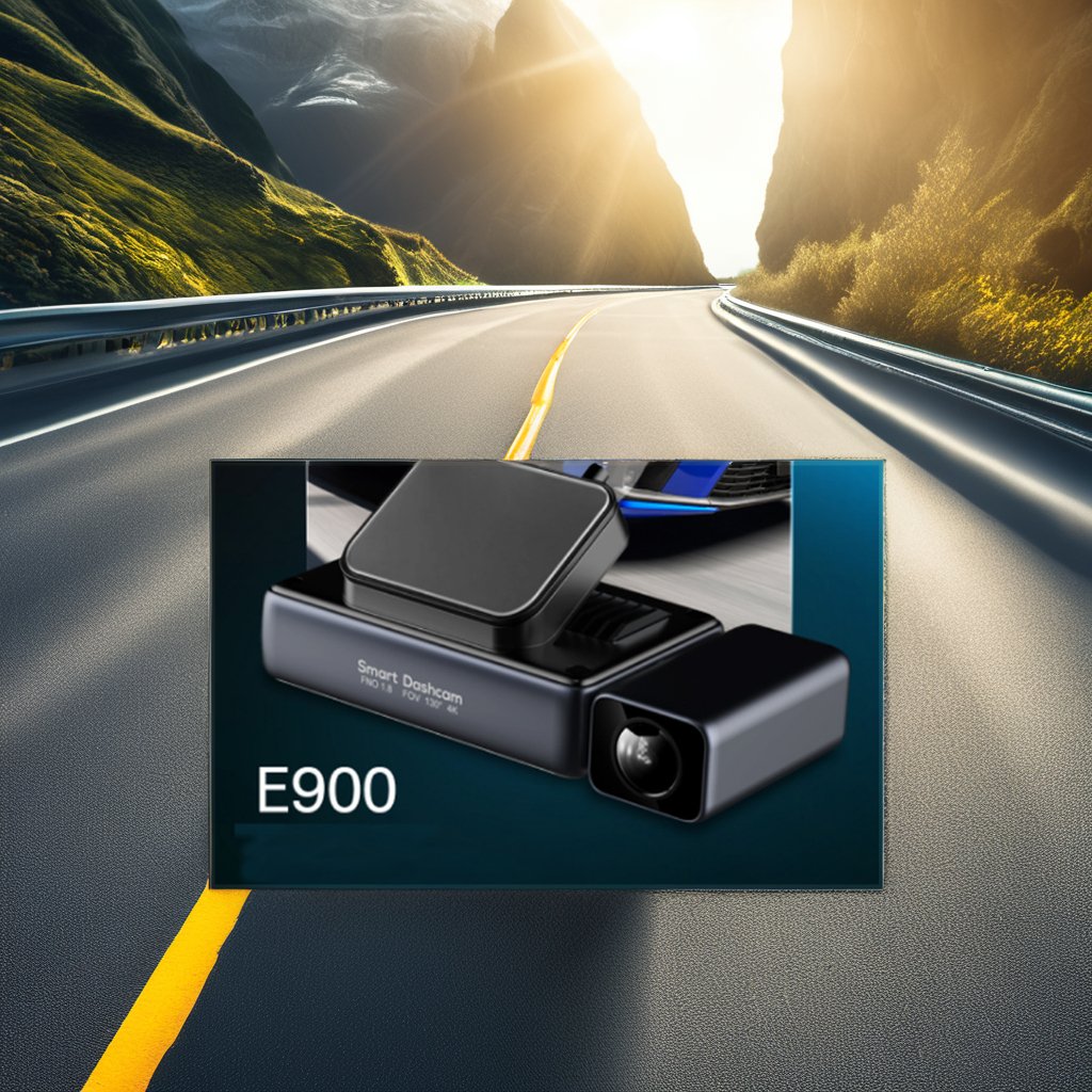 E900-4K Dashcam with Black Light Night Vision 4G Cloud Recorder Sony415 Lens Exclusive Private Model High Appearance Level Autos
