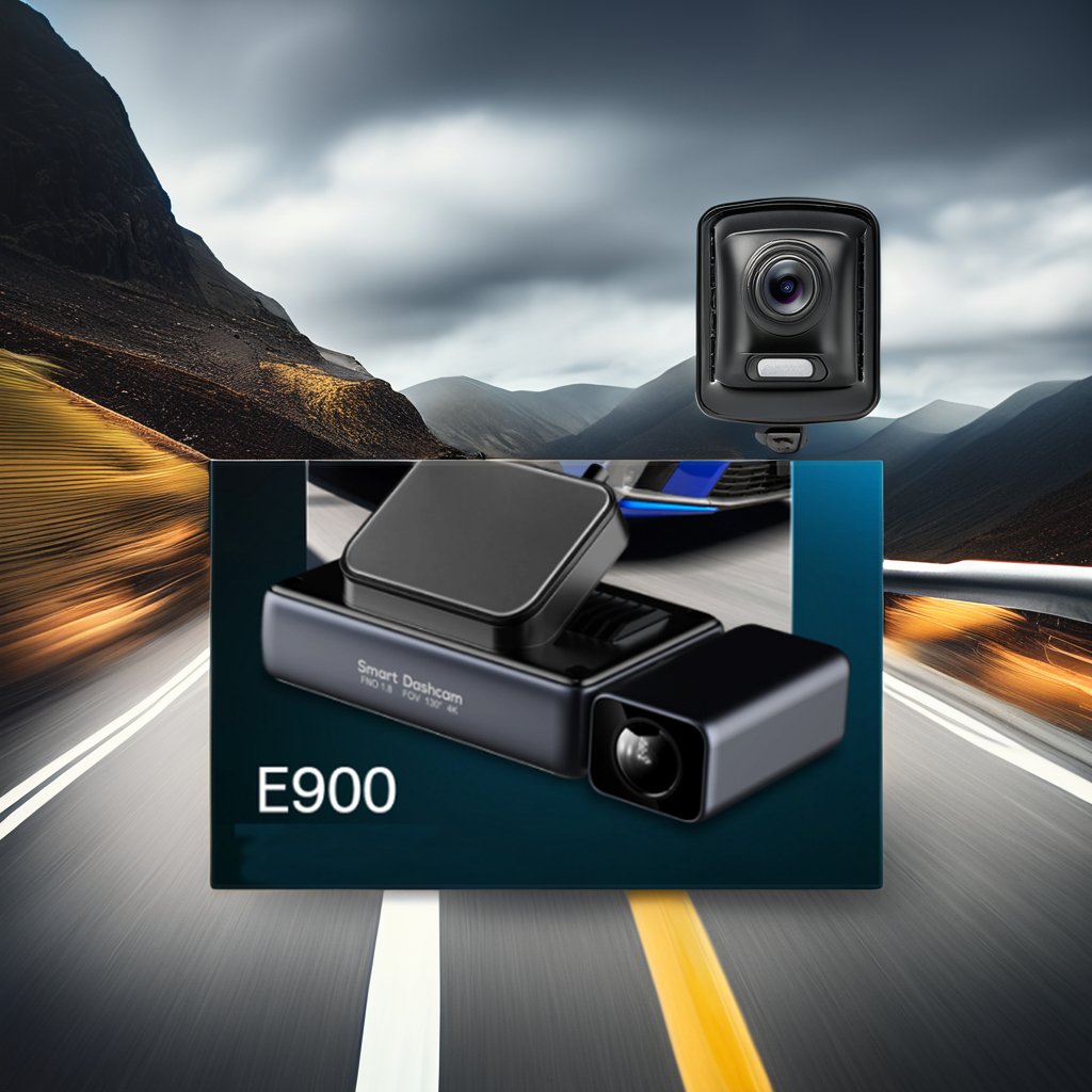 E900-4K Dashcam with Black Light Night Vision 4G Cloud Recorder Sony415 Lens Exclusive Private Model High Appearance Level Autos