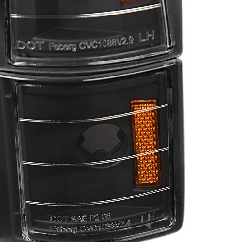 Apply To car Headlight For 1994-1998 Chevy C/K C10 1988-2002 HEADLAMPHEADLAMP+BUMPER LAMP +PARK/SIGNAL LAMP