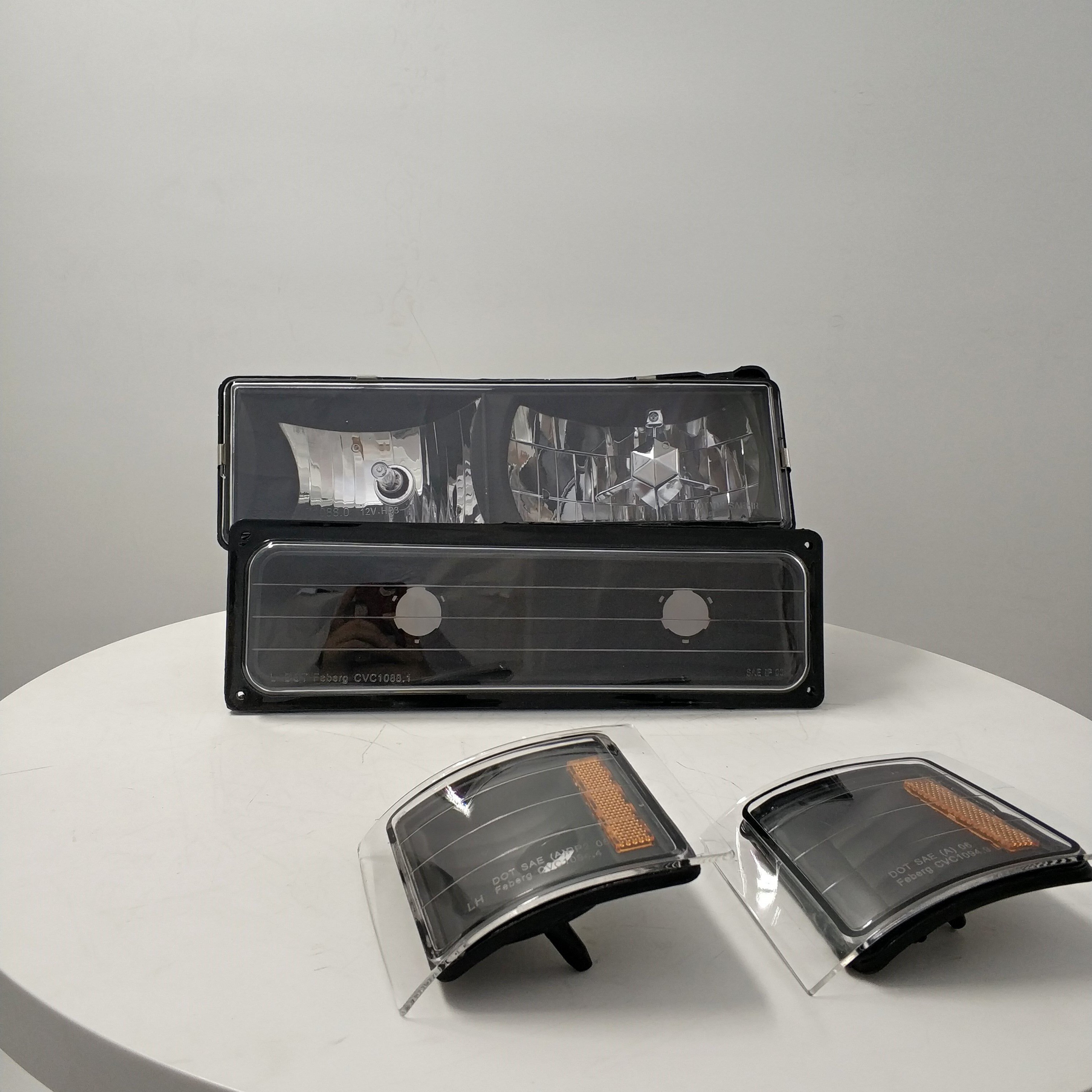Apply To car Headlight For 1994-1998 Chevy C/K C10 1988-2002 HEADLAMPHEADLAMP+BUMPER LAMP +PARK/SIGNAL LAMP