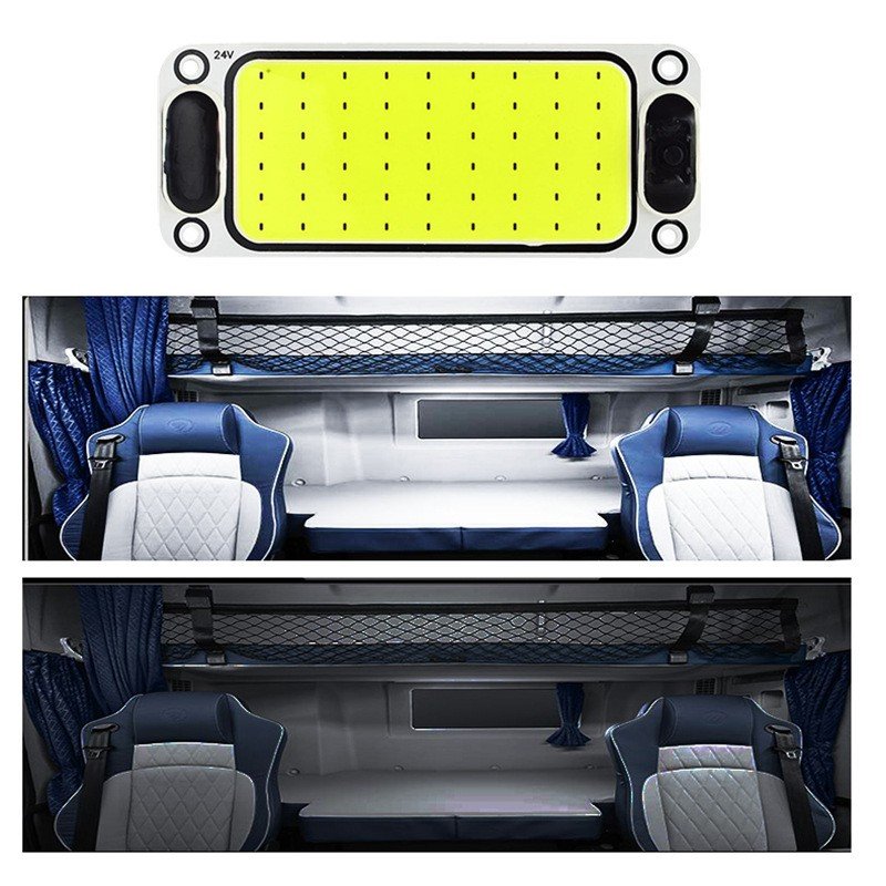 Quality Guaranteed 54LED 9-80V Truck Light Cargo Light Easy to Install Auto LED Stop Light Made China Plastic Aluminium Material