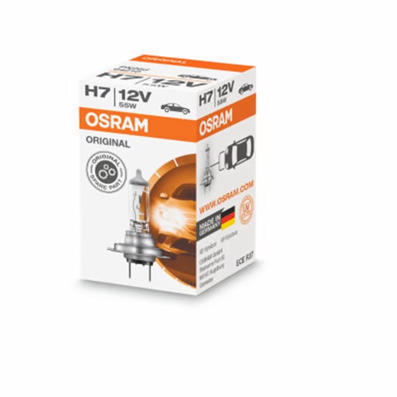White utility halogen head light 12v halogen tungsten lamp cheap Osram car headlight lamps