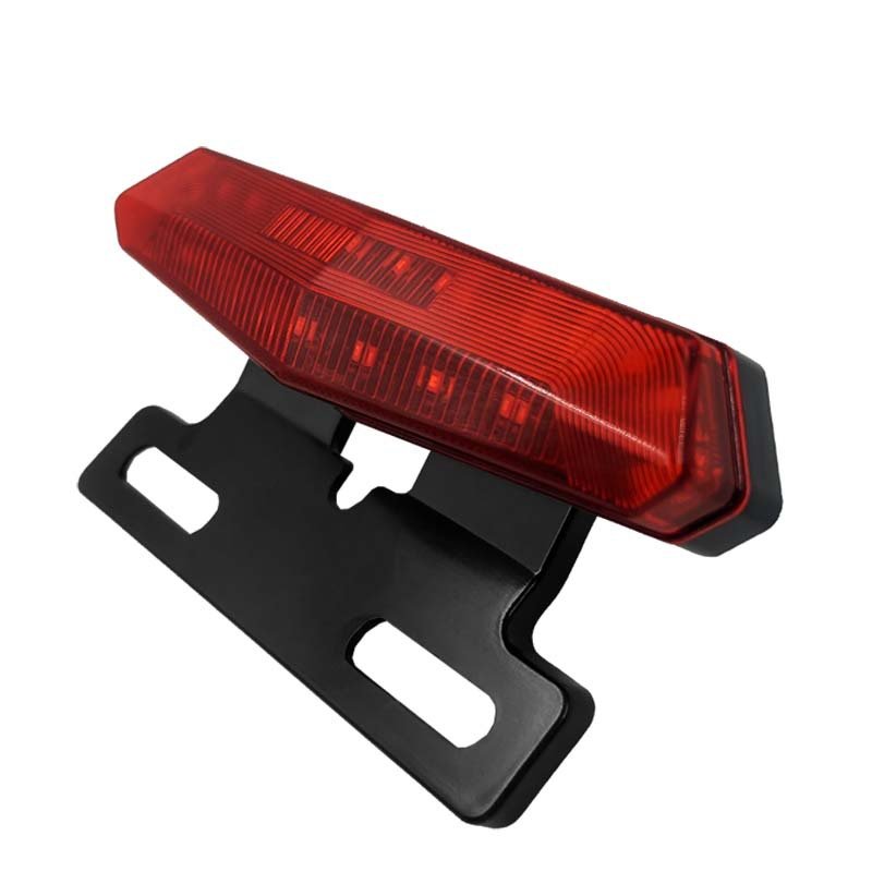 Manufacturer Personalized New Electric Bicycle Tail Light National Standard Night Running Restoration Car Light License Plate