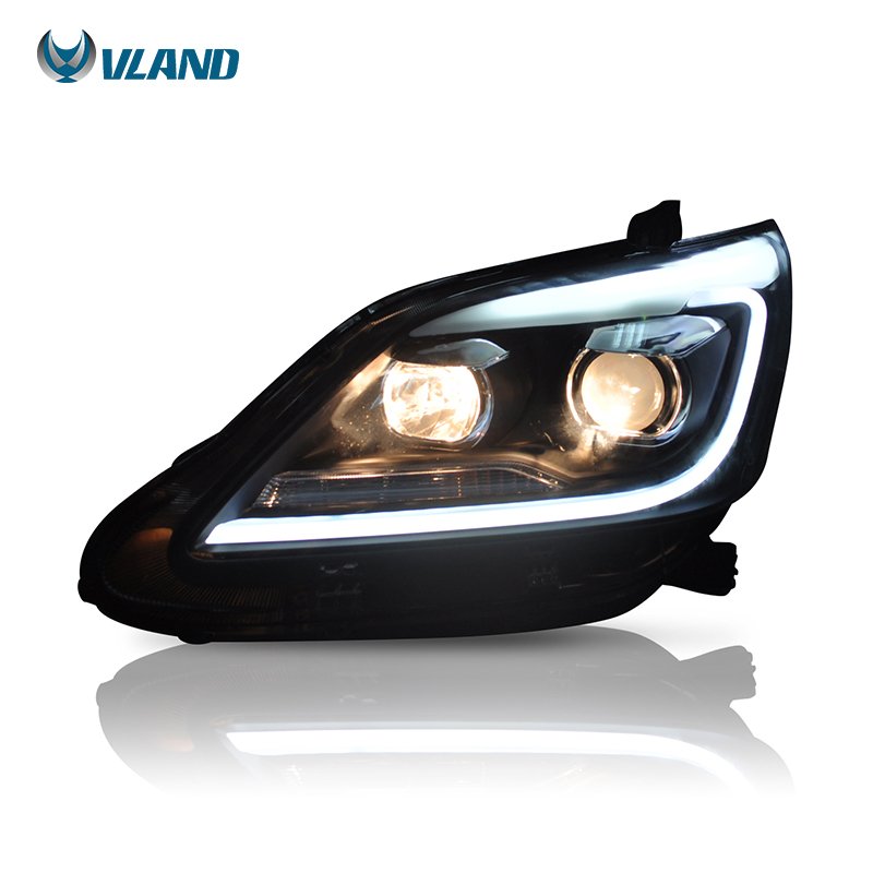 Vland Factory Wholesale Headlight for Toyota Innova 2012-2015 LED Light Car Parts Accessories Head Lamp Auto Sequential Lighting