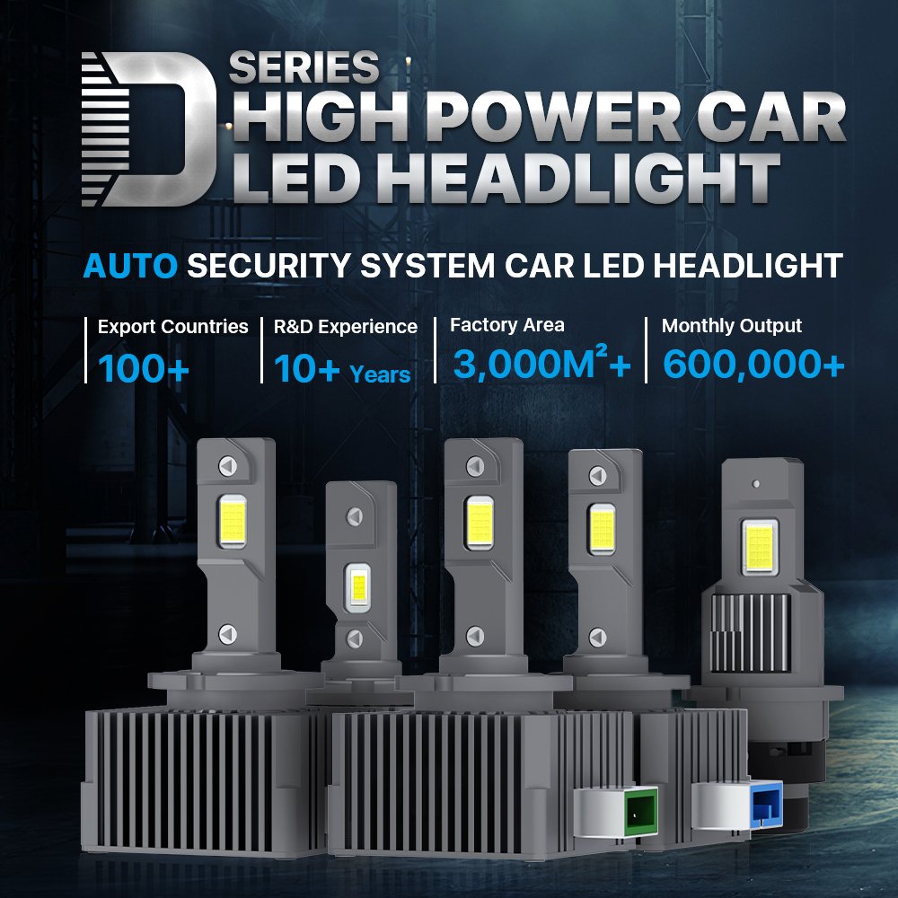 D Series D8 Led Headlight Bulb Auto Lighting Systems HID Ballast D1S D3S D8S High Power Car Lamp