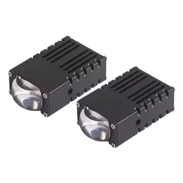 DAO Wholesale Auto u39 External spotlights 3000K+6000K Single High Beam LED Projector Lens Car Headlight Lens Other Accessories