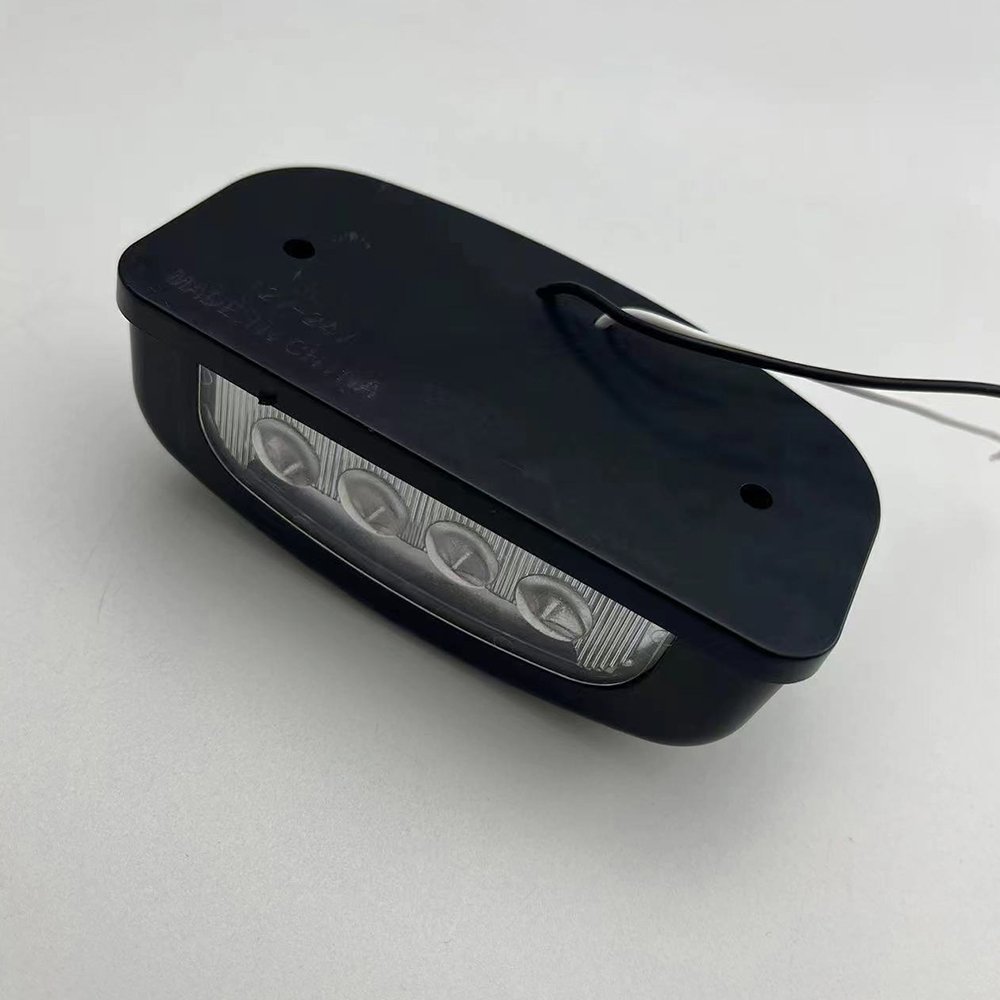factory directly Waterproof 4LED 12-24V Car License Plate Light Signal Tail Light Led Light bar Car Truck trailer van