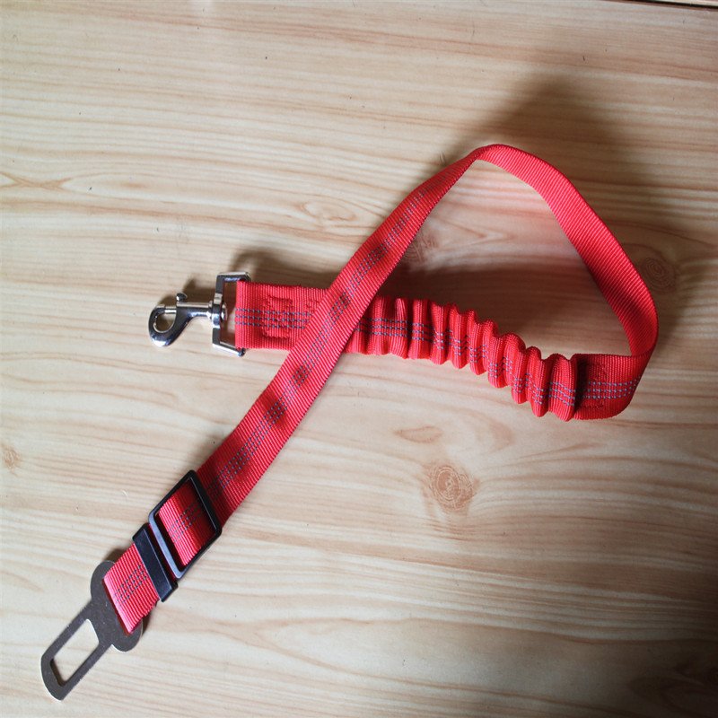 pet Seat Belt Elastic Bungee Buffer Car Travel Dog cat Adjustable Retractable cushion reflective safety rope Garden Sports tools