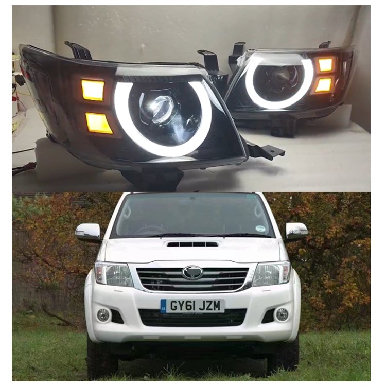 New design Hilux Vigo headlamp full LED Hilux head lights for Toyota 2011-2014 Hilux Vigo accessories