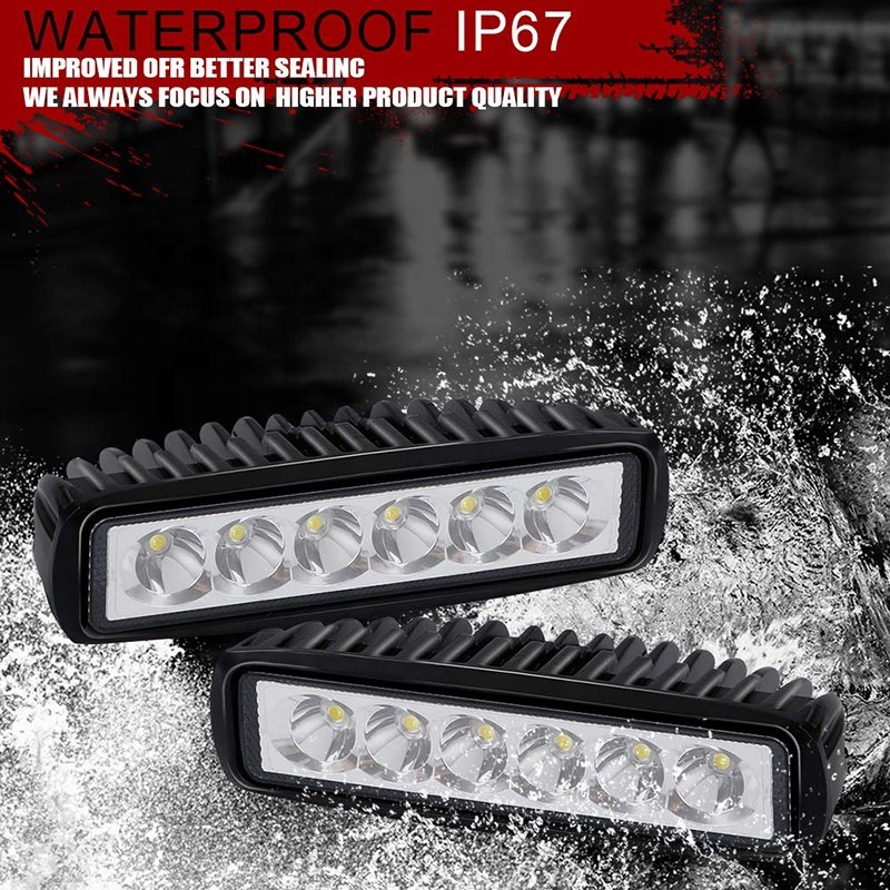 OVOVS Others Car Light Accessories 12v Roof Led Light Bar LED Work Lights for Trucks Off Road Vehicle 4x4