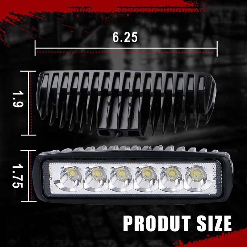 OVOVS Others Car Light Accessories 12v Roof Led Light Bar LED Work Lights for Trucks Off Road Vehicle 4x4