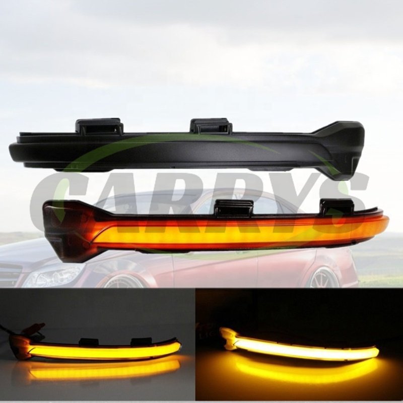 Dynamic Turn Signal Side Mirror Sequential Light For VW Golf 7 MK7 GTI R Touran
