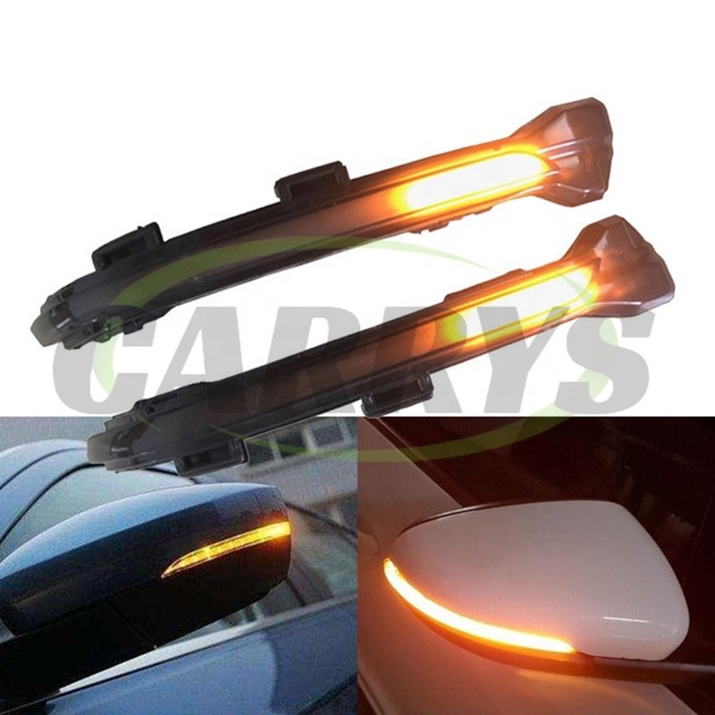 Dynamic Turn Signal Side Mirror Sequential Light For VW Golf 7 MK7 GTI R Touran