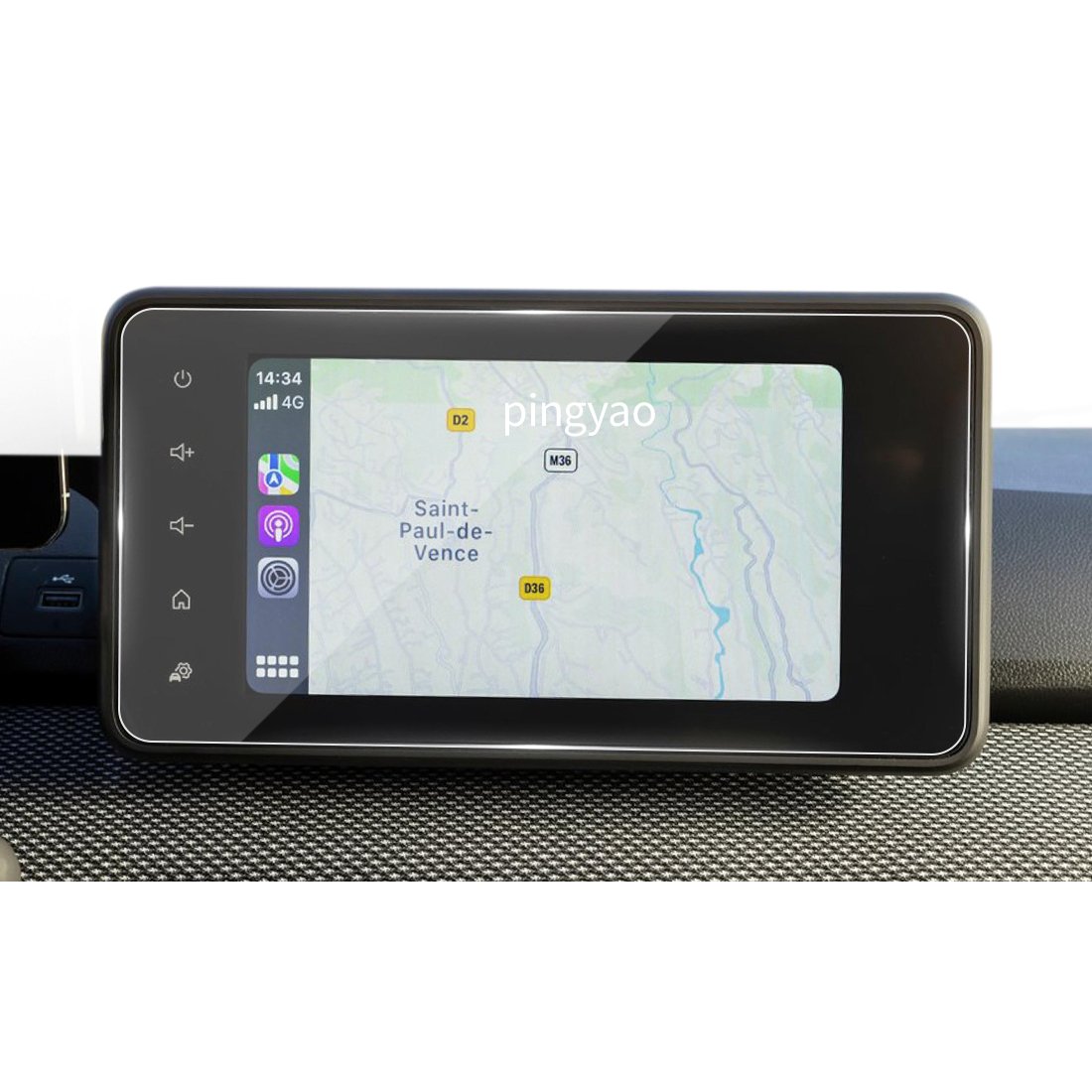 Carplay Screen Protector Tempered Glass Protective Film Navigator Display Auto Car Stickers Accessories For DACIA JOGGER 2023
