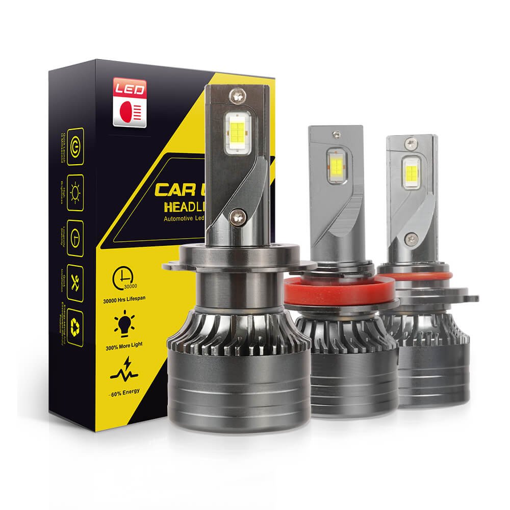 Joyfree DB9 30W 120W Car Light Bulb H11 H7 Led 9006 Canbus Auto Accessories 360 Luces Focos Kit 9005 H4 Led Headlights 60000Lm