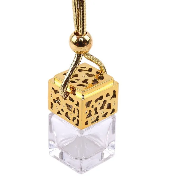 Design aroma diffuser car air freshener car air diffuser essential oil hanging bottle aroma fragrance car aromatherapy diffuser