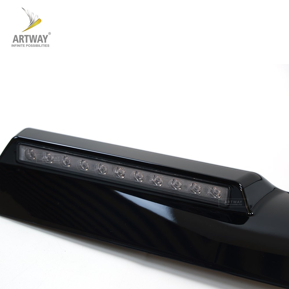 Car LED Top Light Roof Light Glossy Black For Chery Jetour T2 2024 Modification Accessories with Two Light