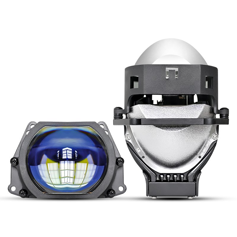 K5MAX Factory Spot 65W High Led Headlights Lens 6500K Bi Led Projector Lens 15000lm 12V Headlamps Auto Accessories Aluminum 65