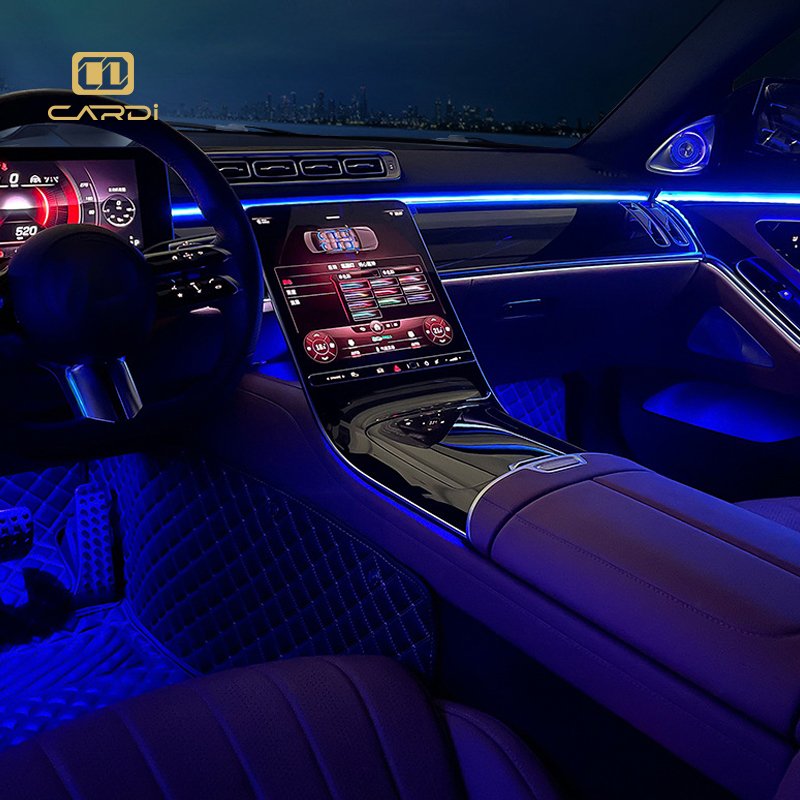 Suitable for S class W223 active ambient light for luxury car interior lighting system upgrade