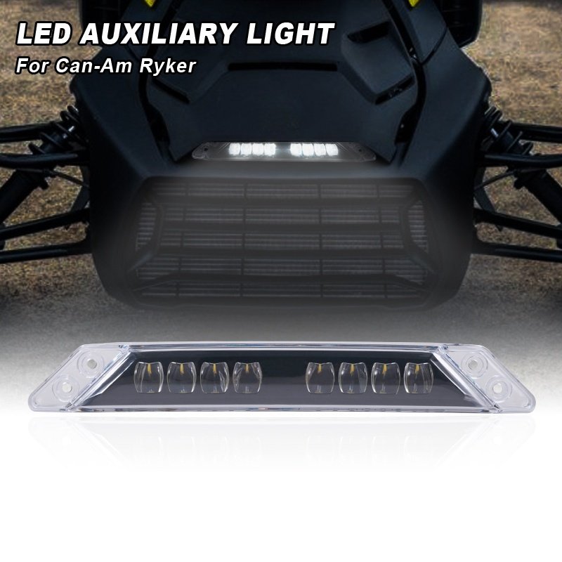 YongJin full LED adaptive auxiliary light DRL light with bracket mount for Can Am Ryker utv accessories