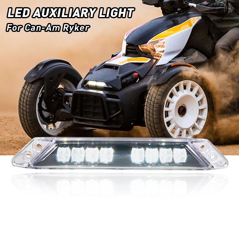 YongJin full LED adaptive auxiliary light DRL light with bracket mount for Can Am Ryker utv accessories