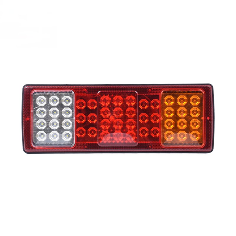 Automotive accessories additional lighting 24V white red yellow driving information reminder LED working truck side rear lights