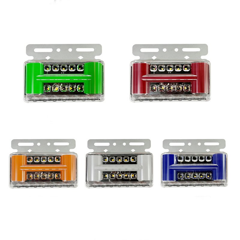 LED Side Marker Lights Front Rear Marker Indicators Tail Light for Avto Zapchast Vw Golf 3 Avto Bar and Truck Accessories