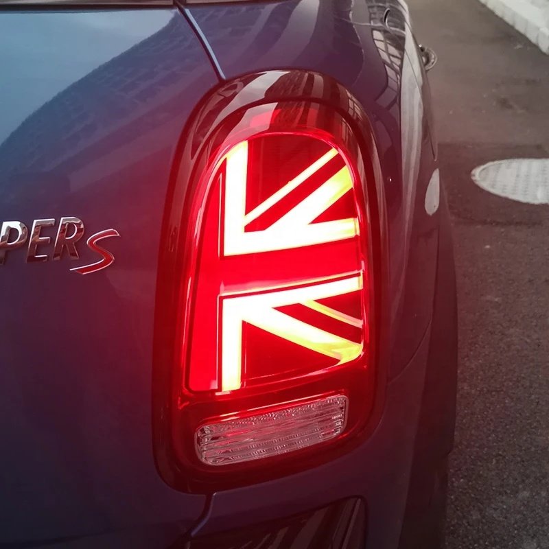 1Pair Union Jack LED Tail Lights Assembly For BMW MINI R56 R57 R58 R59 F55 F56 F57 F60 Car Accessories Rear Lamp Turn Signal