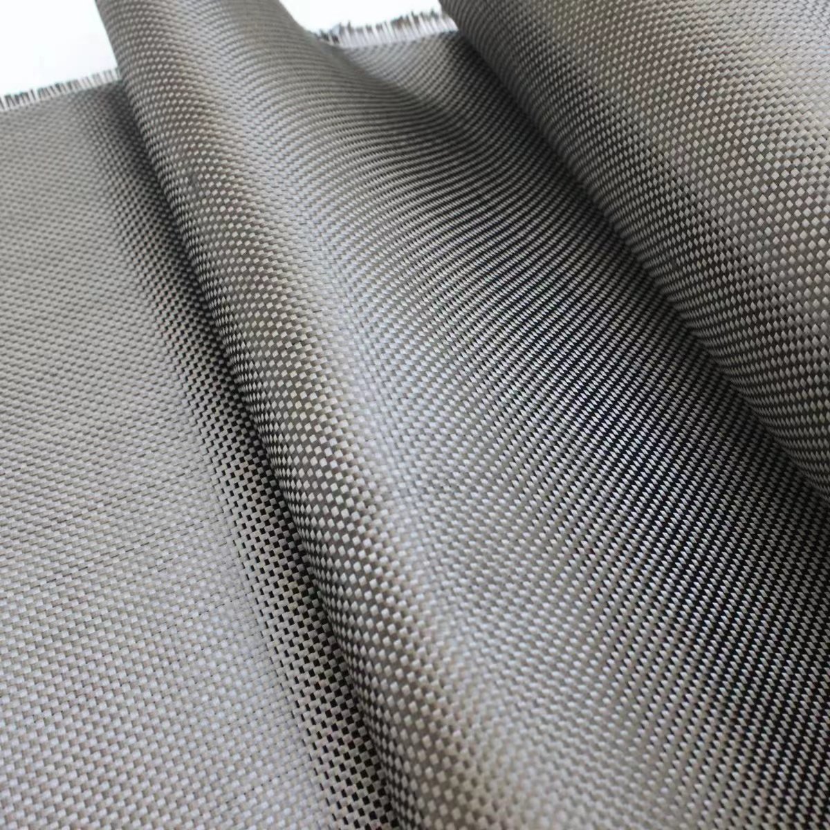 High Density 1m Width 3k 210g 2x2 Twill Weave Carbon Fiber Fabric Roll
