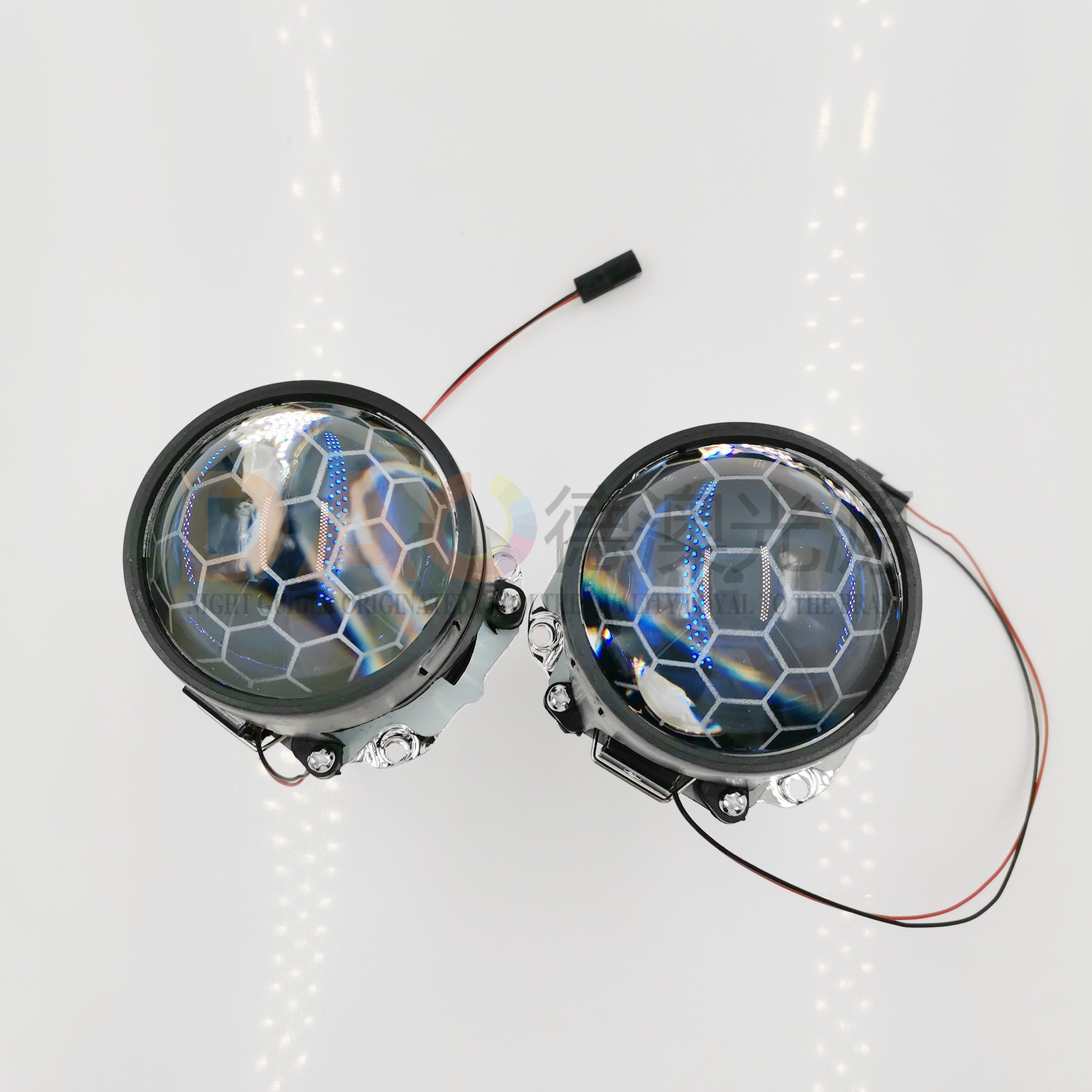 Auto25 inch Bi Xenon Koito HID projector headlights for car Double led Angel Eyes other Car Accessories h7 h11 9005 universal