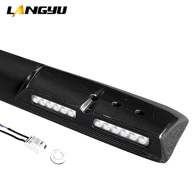 Exterior Accessories G Class W464 Dry Carbon Fiber Roof Lights For Mercedes-Benz G-Wagon Roof Lamp