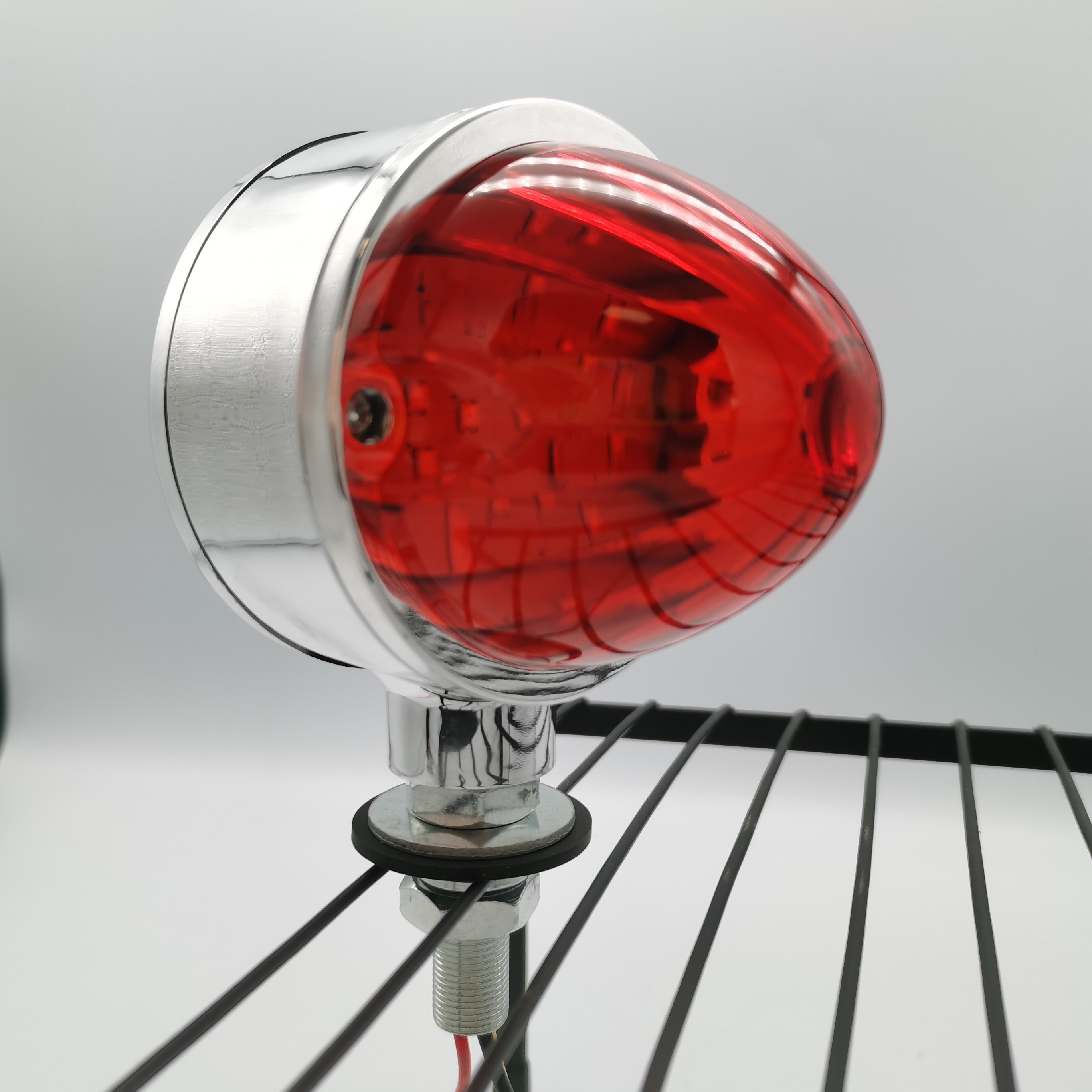 Universal 18 LED Truck Watermelon Lamp LED Truck Trailer Signal Lights Red Amber Truck Strobe Side Marker Light