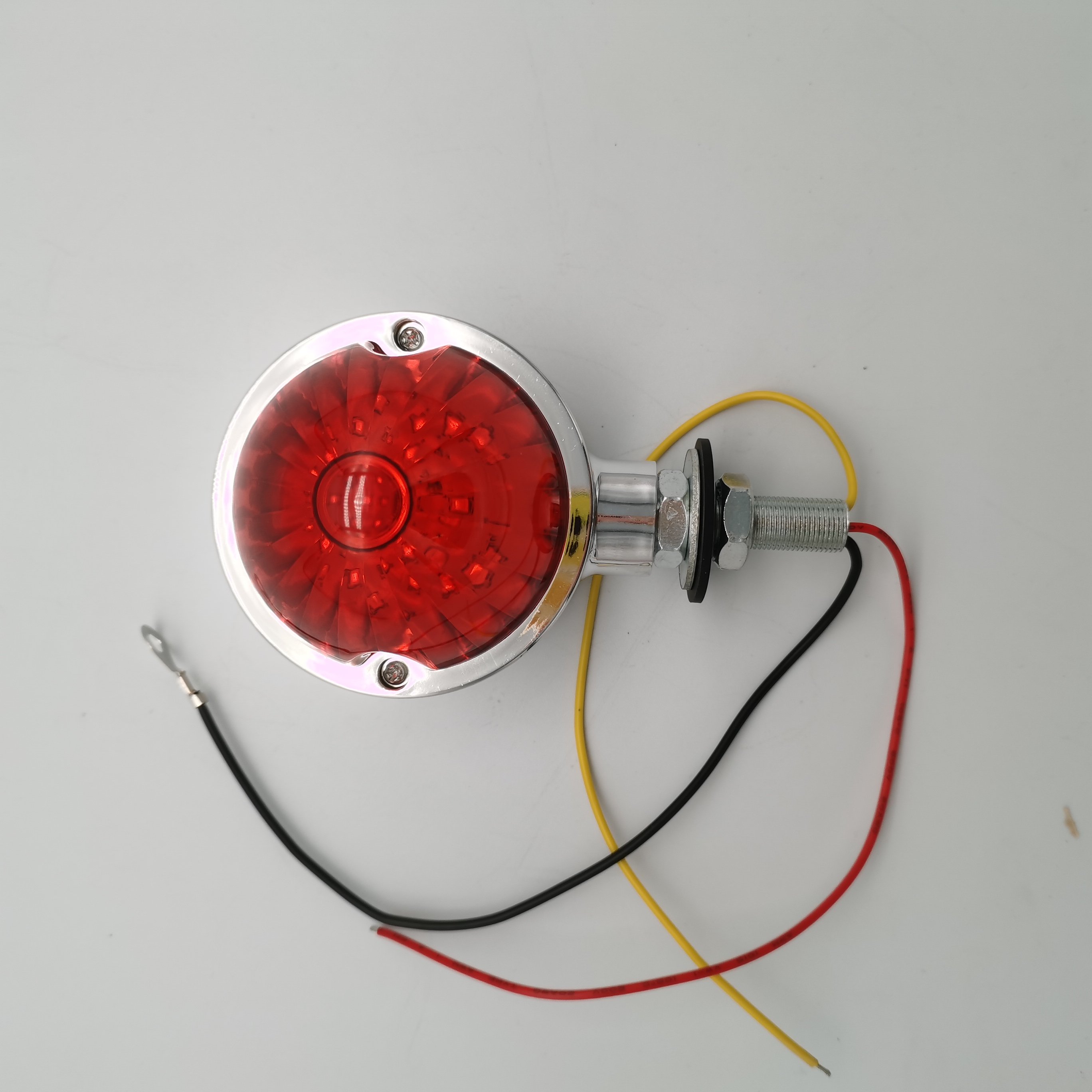 Universal 18 LED Truck Watermelon Lamp LED Truck Trailer Signal Lights Red Amber Truck Strobe Side Marker Light
