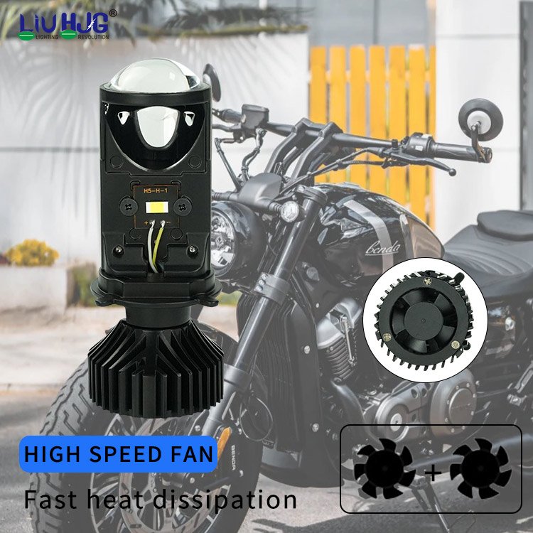 LiuHJG H4 H6 P15d Ba20d Led Bulb Motorcycle Spotlights Canbus Fog Light Motorcycle Headlight For Motorcycle