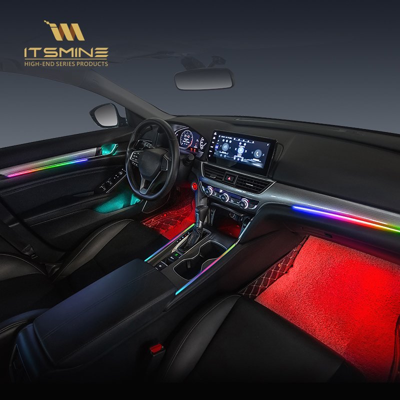 "CARDI" K4S 18-in-1 Universal LED Lamp Multicolor RGB Ambient Light Interior for Cars New 12V Car Accessories Cheap Price