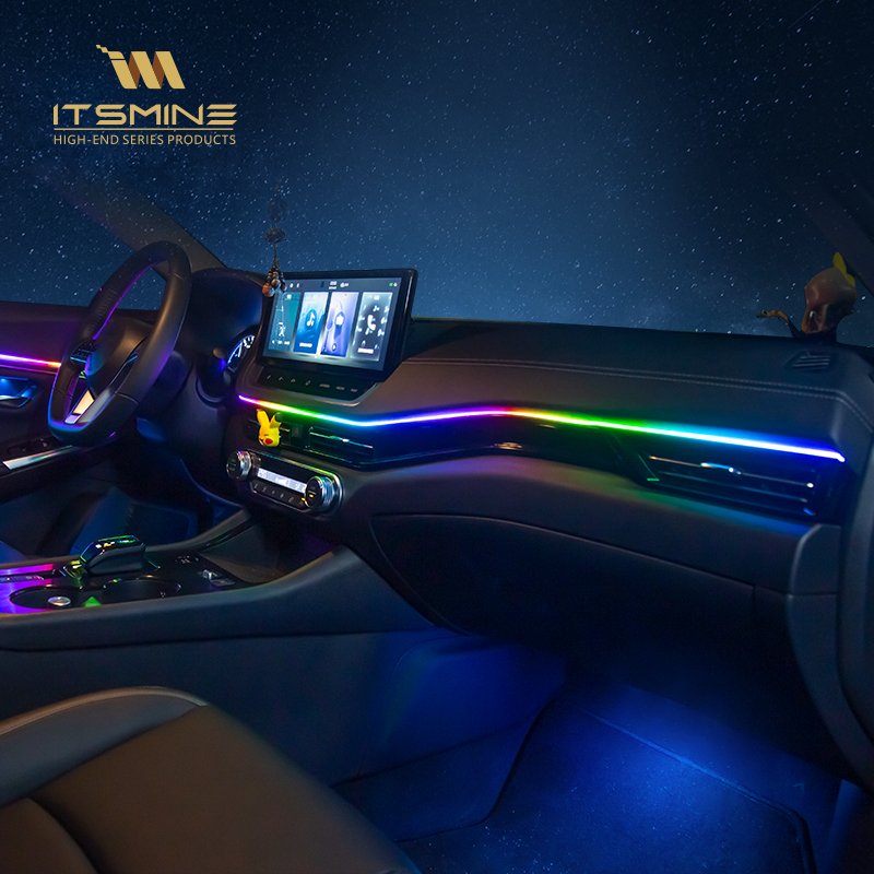 "CARDI" K4S 18-in-1 Universal LED Lamp Multicolor RGB Ambient Light Interior for Cars New 12V Car Accessories Cheap Price
