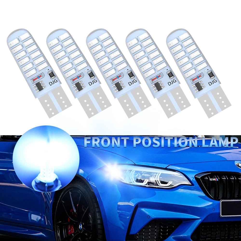 12V 24V T10 501 W5W T10 Car Accessories 4014 24LED Canbus Width Lights Car Led Tail Lamp Automotive Strobe Flash Led Light