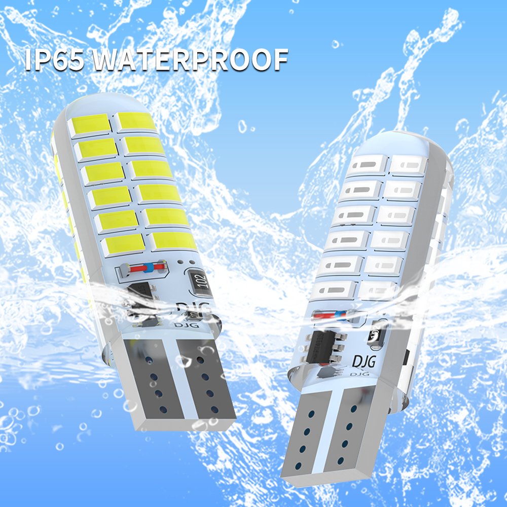 12V 24V T10 501 W5W T10 Car Accessories 4014 24LED Canbus Width Lights Car Led Tail Lamp Automotive Strobe Flash Led Light