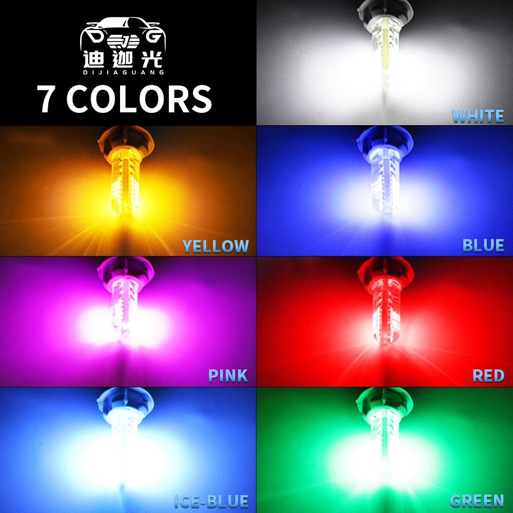 12V 24V T10 501 W5W T10 Car Accessories 4014 24LED Canbus Width Lights Car Led Tail Lamp Automotive Strobe Flash Led Light