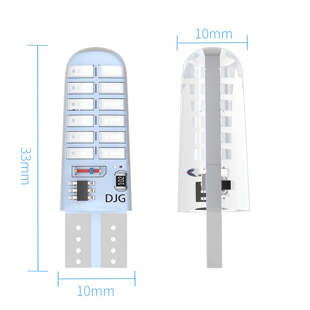 12V 24V T10 501 W5W T10 Car Accessories 4014 24LED Canbus Width Lights Car Led Tail Lamp Automotive Strobe Flash Led Light