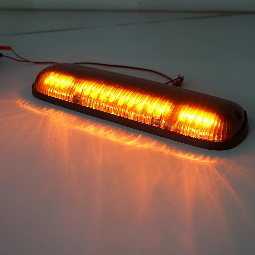 12V Universal Others Car Light Accessories LED Cab Marker Roof Top Lights Assembly for 2007-2013 Chevy Silverado GMC Sierra