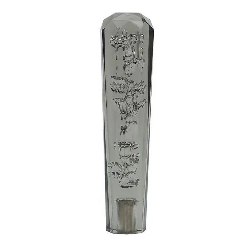 Led Car Manual Shift Knob Gear Shifter Led Light Head Shift Knob Stick Crystal Transparent Car Accessories Gear Lever Shift