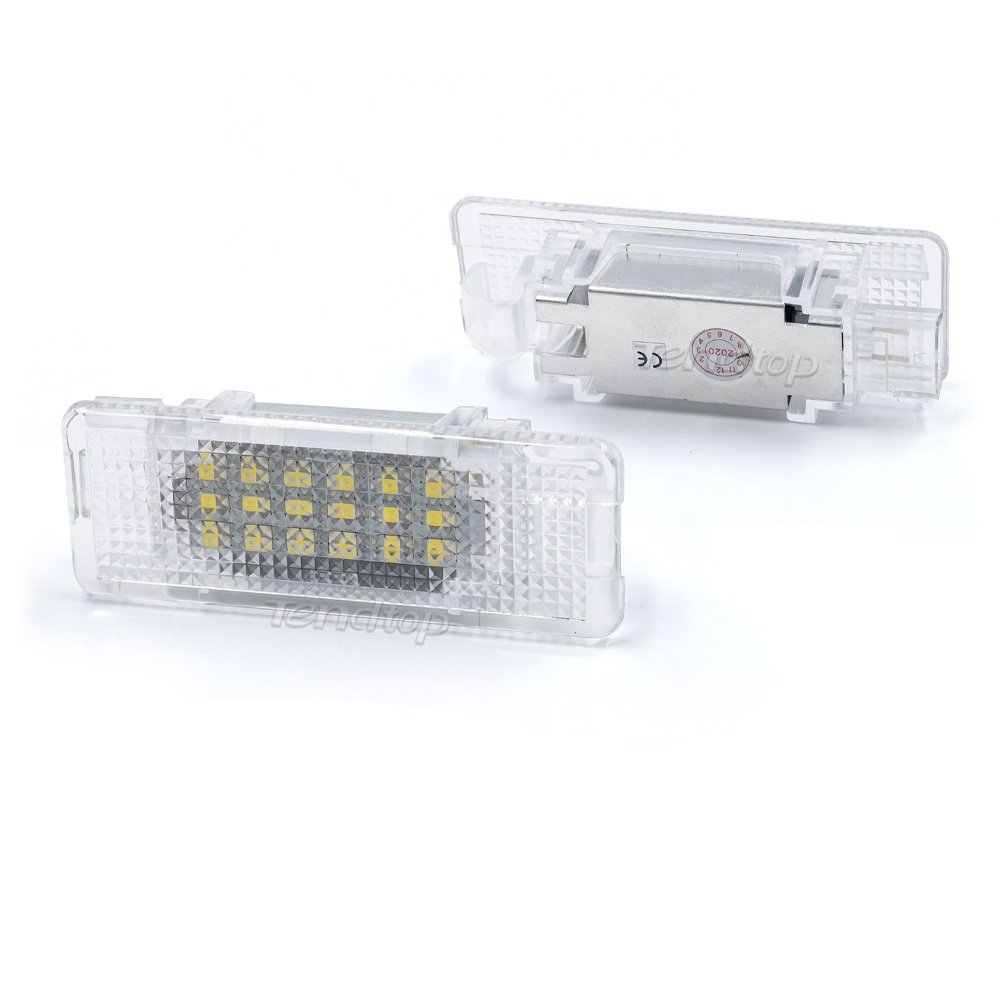 2PCS LED Car Door Welcome Courtesy Lights for BMW 5Series E39 X5 Z8 E52 OEM vehicle Accessories Step Foot well lamps