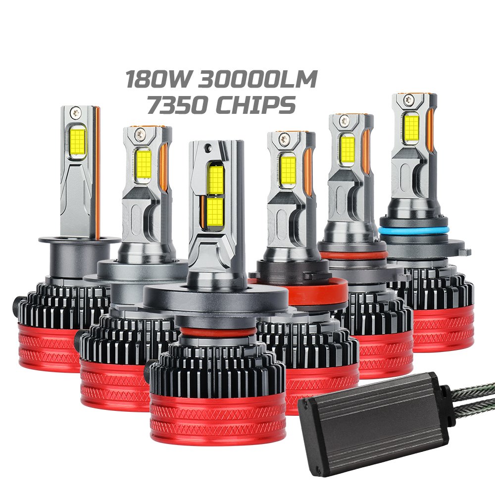 X24 Hight Power 180w Car LED Lights H4 H1 H7 H11 LED Headlight for Others Car Light Accessories