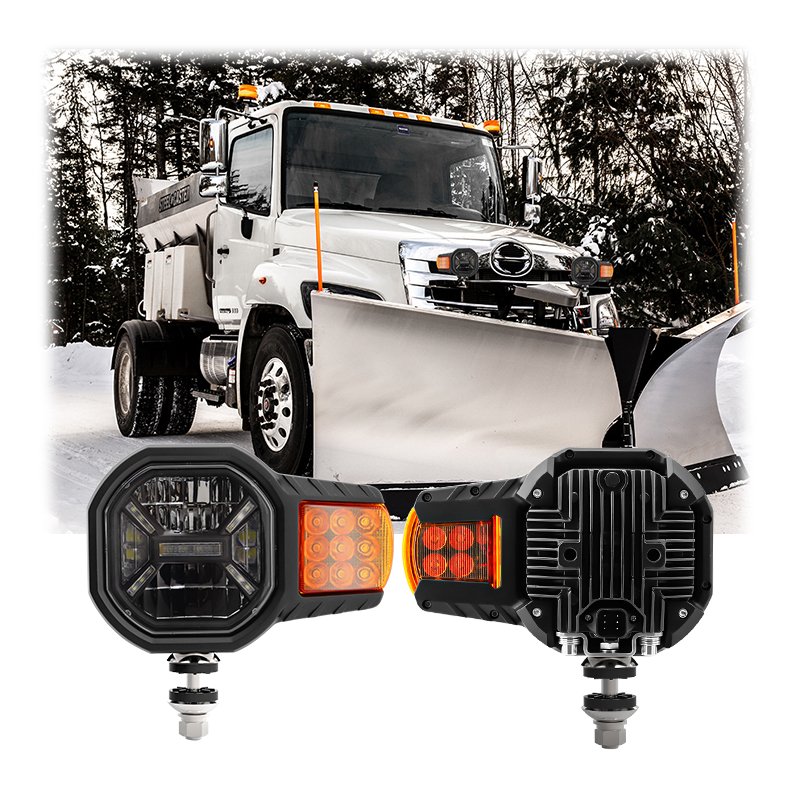 Agrolite Led Spot Forklift Light White Amber Light For Truck Tractor Specialty Vehicles Led Forklift Light