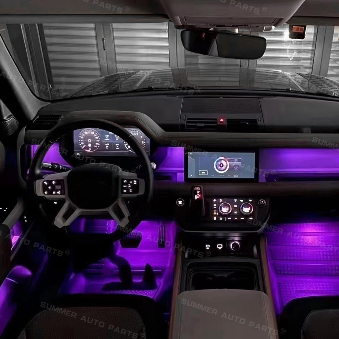 Decorative Car Atmosphere Lights Car Interior Accessories Rgb Led Ambient Lighting Car For Land Rover Defender Interior Light